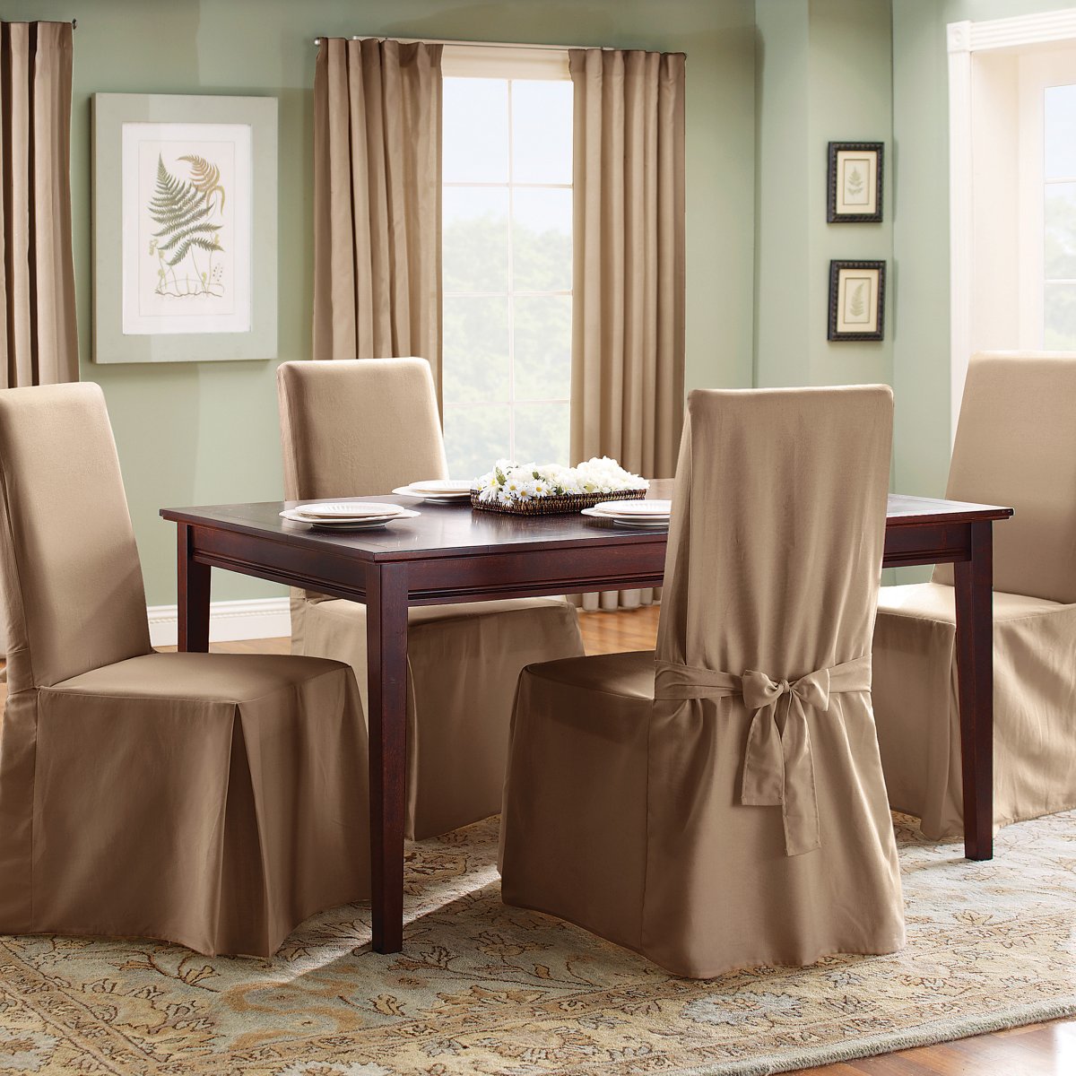 Couvertures pour chaises de cuisine