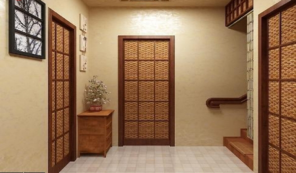 Why decorative plaster is more preferable in the hallway than wallpaper or other types of decoration?