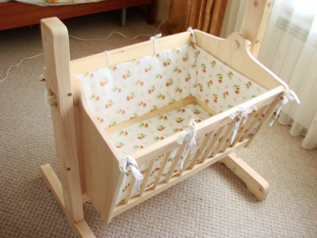 Crib - cradle for baby