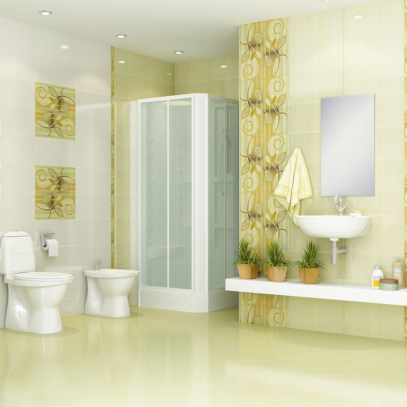Bathroom design and tiling