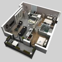 3d room design picture