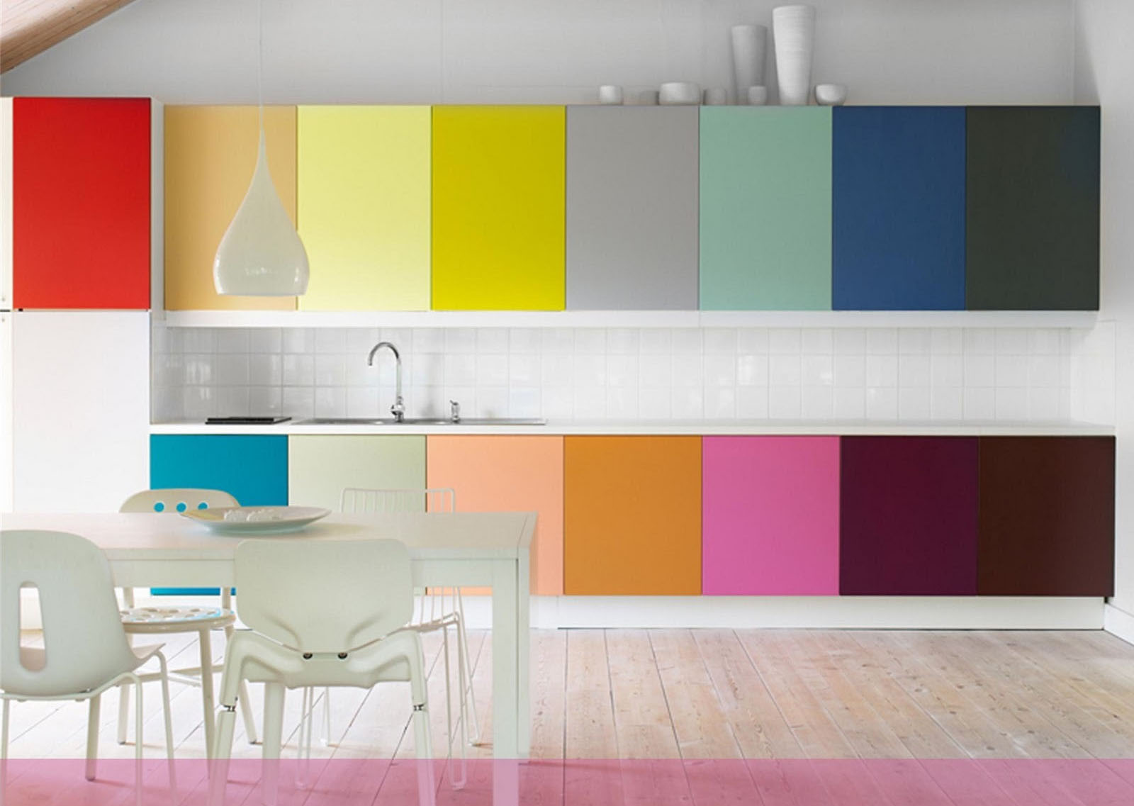 color hallway room design