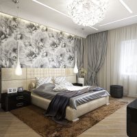 bright style bedroom photo