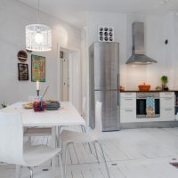 beautiful white floor in the style of an apartment picture