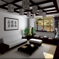 beautiful style apartment in japanese style photo