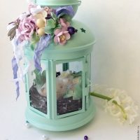 beautiful spring decor in the style of the kitchen picture