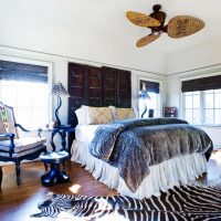 light interior apartment in african style photo