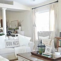 chic bedroom interior in the style of shabby chic picture