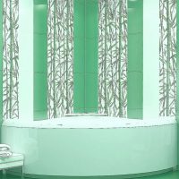 mobili con bambù nel design della foto del corridoio