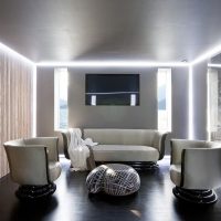 beautiful high-tech style apartment decor