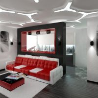 beautiful high-tech bedroom design photo