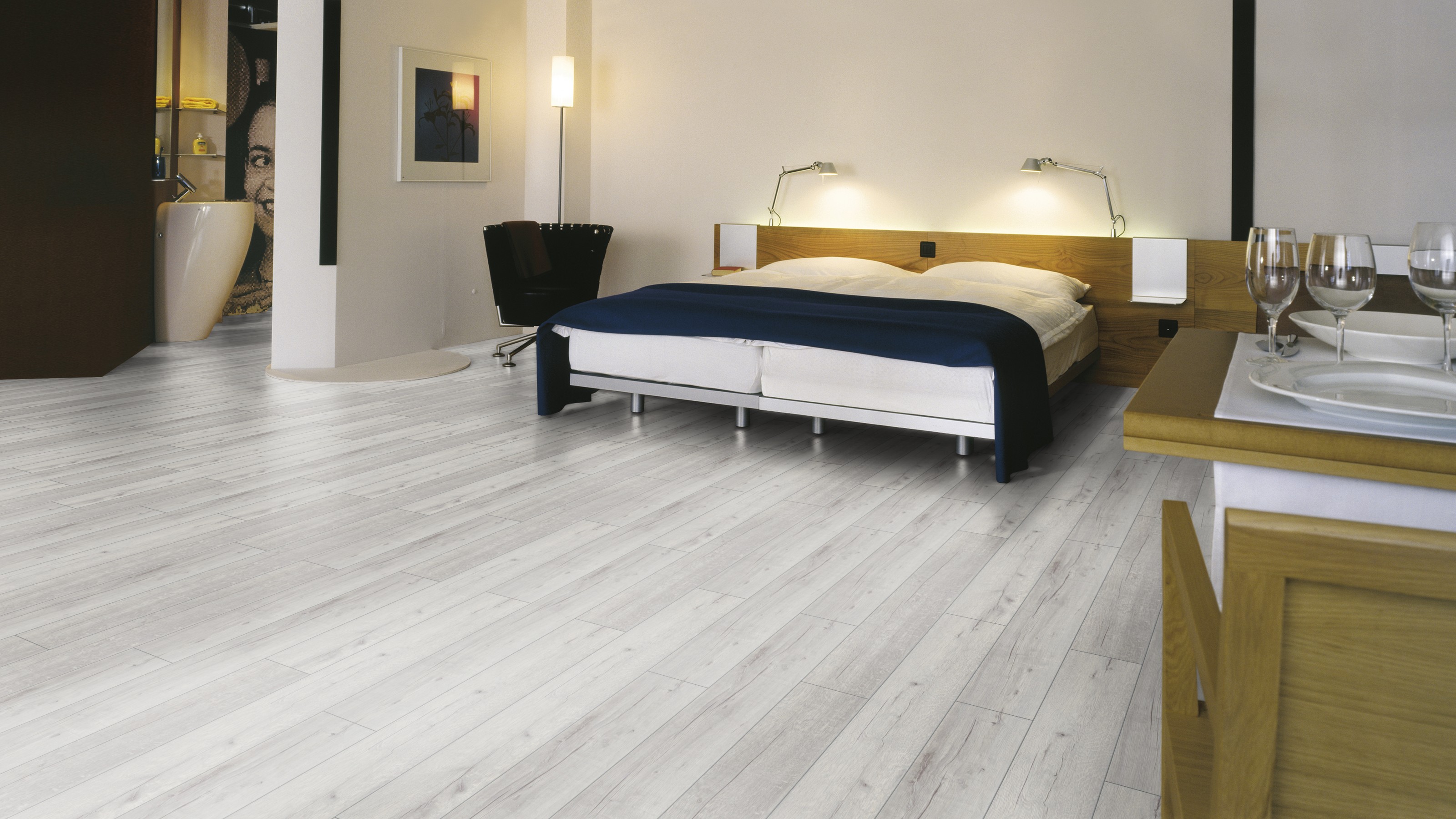 beautiful white oak in the style of the bedroom