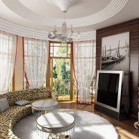 light style apartment in art deco style photo