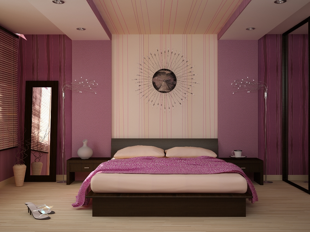 bright bedroom style in various colors