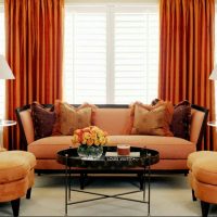 bright terracotta color bedroom style picture