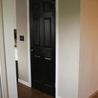 dark walnut bedroom doors photo