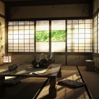 light style apartment in japanese style photo