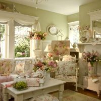 beautiful style kitchen in the style of shabby chic picture
