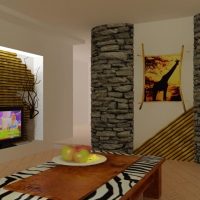 beautiful style apartment in african style picture