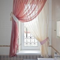 bright lurex tulle in the bedroom interior picture
