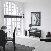 white walls in the design of the house in the style of minimalism picture
