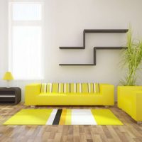 futurism in apartment design in light color picture