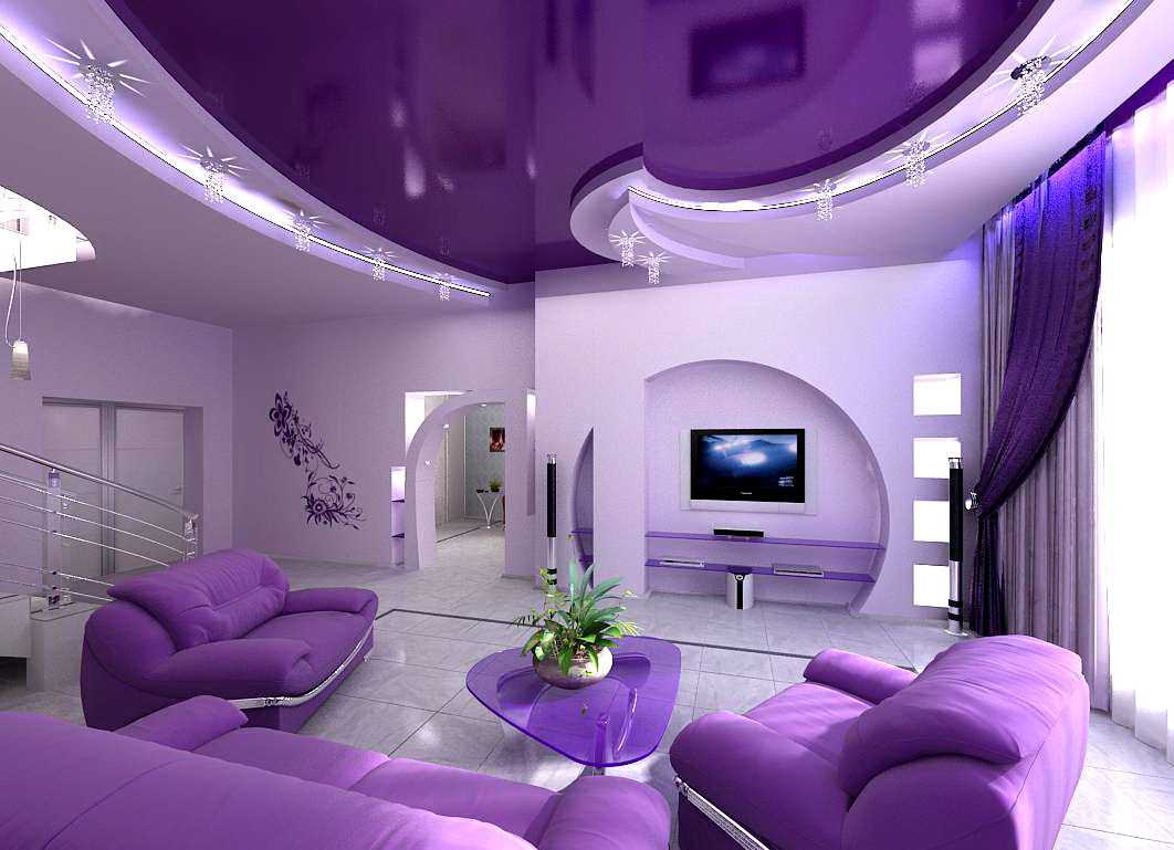 beautiful bedroom in modern style