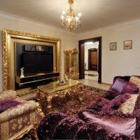 modern bedroom decor rococo style photo