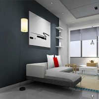 light living room design in the avant-garde style picture