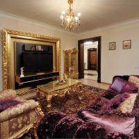 beautiful baroque style apartment decor photo