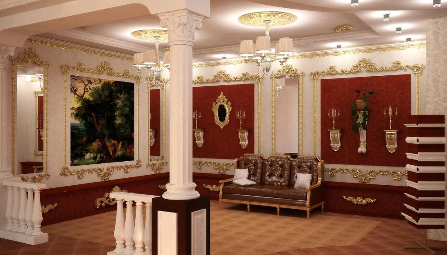 bright baroque style apartment