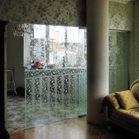 clear glass in home decor photo
