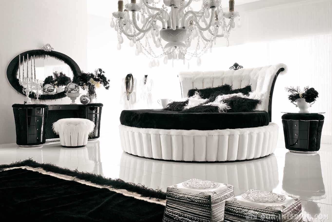 mobili bianchi luminosi nello stile del soggiorno