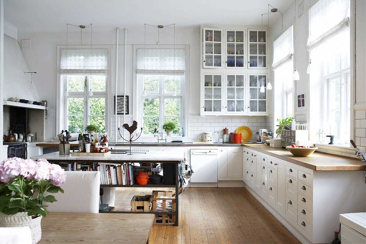 bright swedish style kitchen