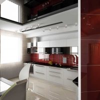 dark style luxury kitchen in art deco style picture