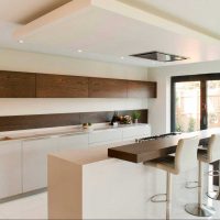 dark design luxury kitchen in art deco style picture