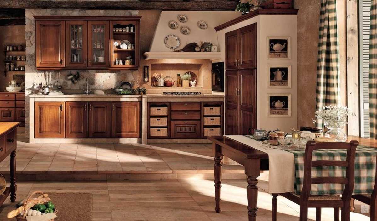 light country-style kitchen decor