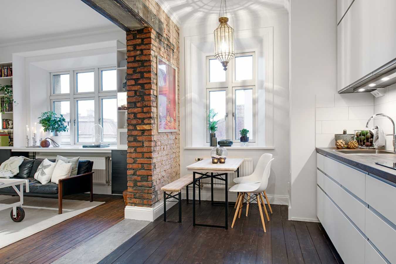 unusual swedish style kitchen interior