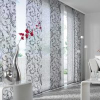 the idea of ​​a beautiful curtain decoration picture