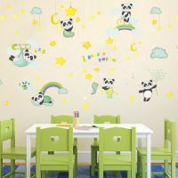 version of the original decoration of the children's room picture