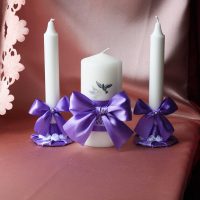 the idea of ​​chic decoration of candles with your own hands photo
