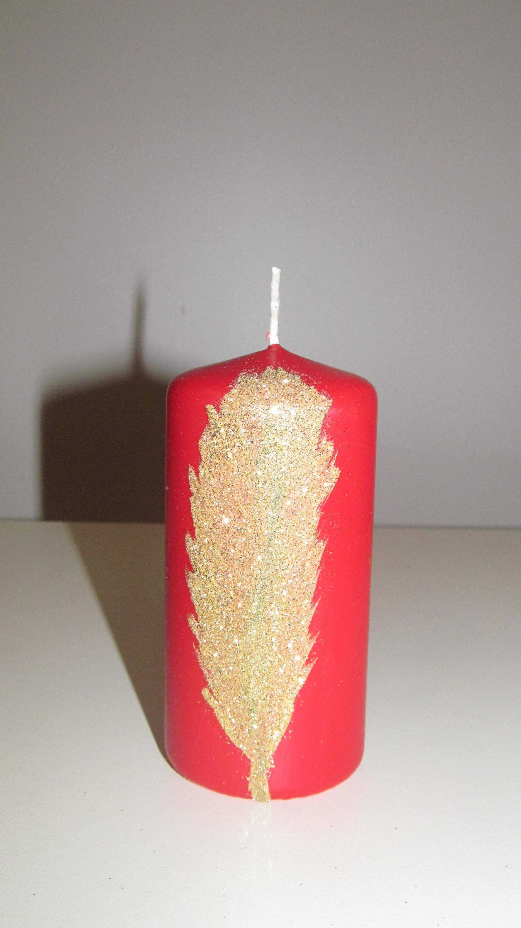 do-it-yourself idea of ​​the original decor of candles