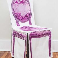 idée de bricolage de décor lumineux de chaises photo