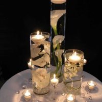 do-it-yourself version of the original candle decor picture
