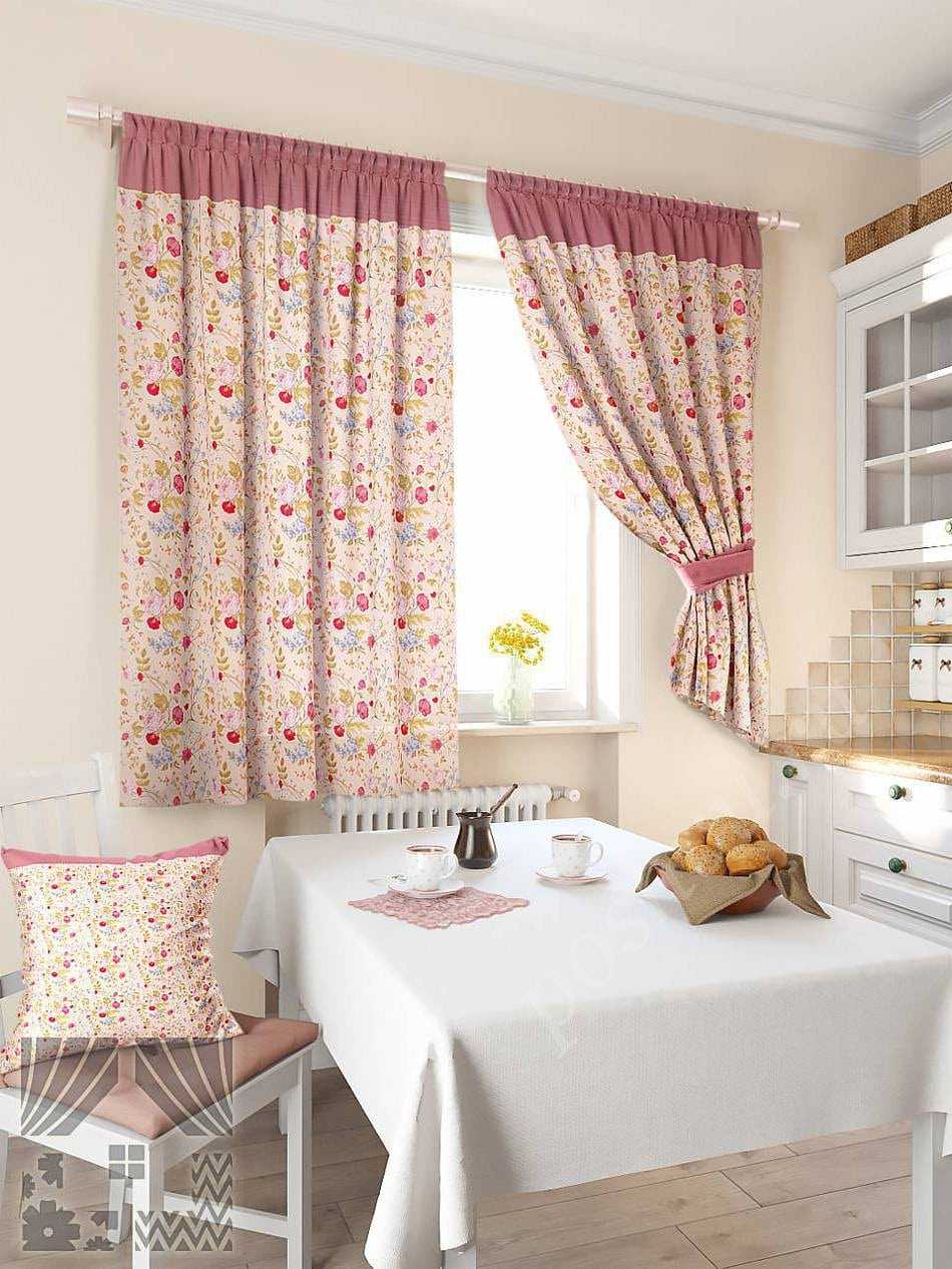 variant of a beautiful decor of curtains
