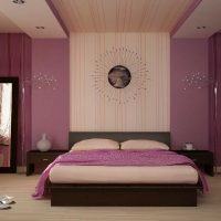una combinazione di tonalità chiare nello stile di una foto della camera da letto