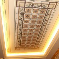 foto classica degli accessori della decorazione del soffitto