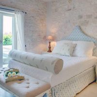 beautiful style bedroom in greek style picture
