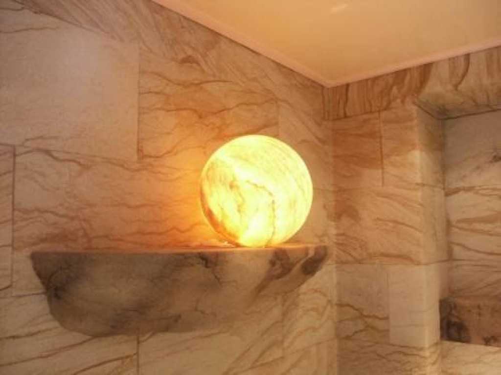 beautiful flexible stone in the facade of the bedroom
