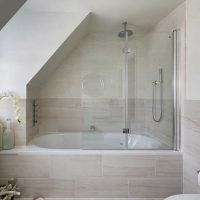 photo lumineuse design de salle de bain